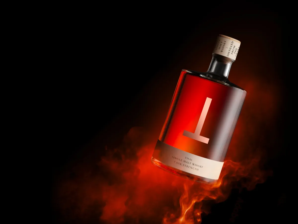 THAL Single Malt Whisky Flasche